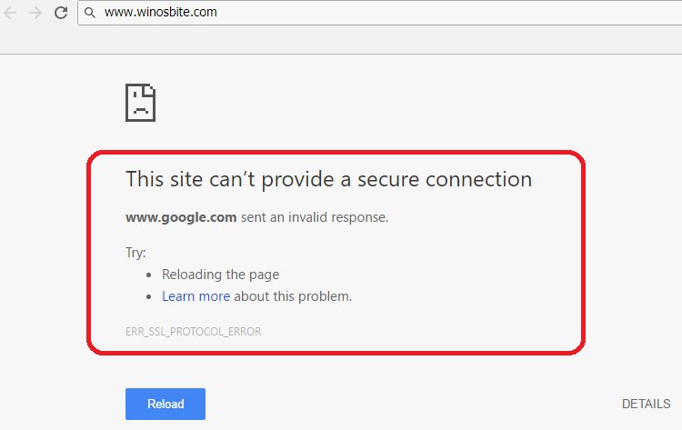 Guide to Solve ERR_SSL_PROTOCOL_ERROR on Google Chrome? Read Here